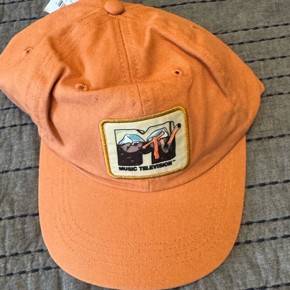 MTV Orange Hat